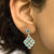 Star Shower - 18K White Gold Natural Paraiba Tourmaline Earring