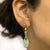 Neon Rain - 18K Yellow Gold Natural Paraiba Tourmaline Earring