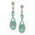 Neon Rain - 18K Yellow Gold Natural Paraiba Tourmaline Earring