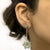 Light Bloom - 18K Yellow Gold Natural Paraiba Tourmaline Earring