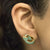 Love Tied - 18K Yellow Gold Natural Paraiba Tourmaline Earring
