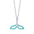 King of the Ocean - 18K White Gold Natural Paraiba Tourmaline Pendant