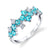 Neon Stars - 18K White Gold Natural Paraiba Tourmaline Ring
