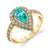 Heart and Soul - 18K Yellow Gold Natural Paraiba Tourmaline Ring