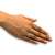 Infinity and Beyond - 18K White Gold Natural Paraiba Tourmaline Ring