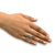 Line of Destiny - 18K White Gold Natural Paraiba Tourmaline Ring
