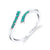 Calm Whisper - 18K White Gold Natural Paraiba Tourmaline Ring