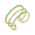 Between the Lines - 18K Yellow Gold Natural Paraiba Tourmaline Ring