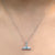Lobtailing - 18K White Gold Natural Paraiba Tourmaline Pendant