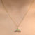 King of the Ocean - 18K Yellow Gold Natural Paraiba Tourmaline Pendant