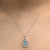 Ocean's Deep - 18K White Gold Natural Paraiba Tourmaline Pendant