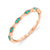 Wildflower - 18K Rose Gold Natural Paraiba Tourmaline Ring