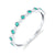 Scorpius - 18K White Gold Natural Paraiba Tourmaline Ring