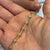 Golden Meadow – 18K Yellow Gold Natural Brazilian Paraiba Tourmaline Bracelet