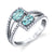Beloved Counterpart - 18K White Gold Natural Paraiba Tourmaline Ring