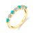Simple Pleasures - 18K Yellow Gold Natural Paraiba Tourmaline Ring