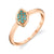 The Inspiration - 18K Rose Gold Natural Paraiba Tourmaline Ring